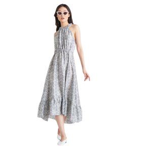 Dex Flower Halter Dress